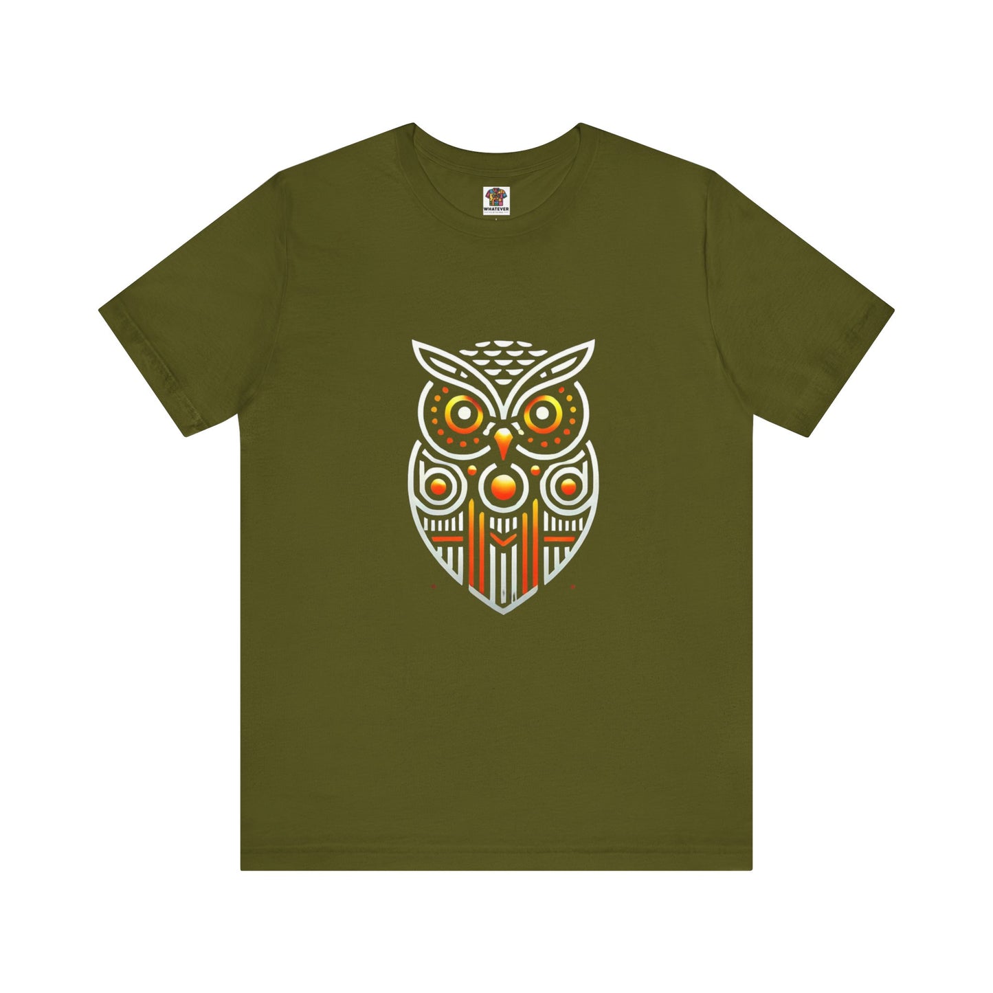 Mystic Owl: Minimalist Geometric