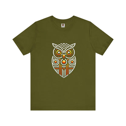 Mystic Owl: Minimalist Geometric