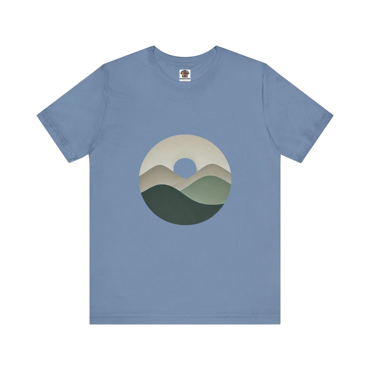 Mountain Landscape: Minimalistic Rustic