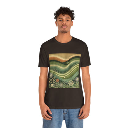 Rolling Hills: Floral Sepia