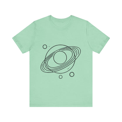 Celestial
  Rings: Minimalist Line Art