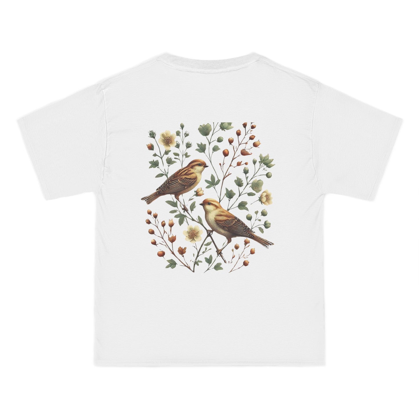 Songbirds: Floral Sepia