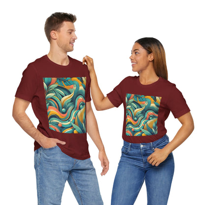 Abstract Waves: Tropical Vibe