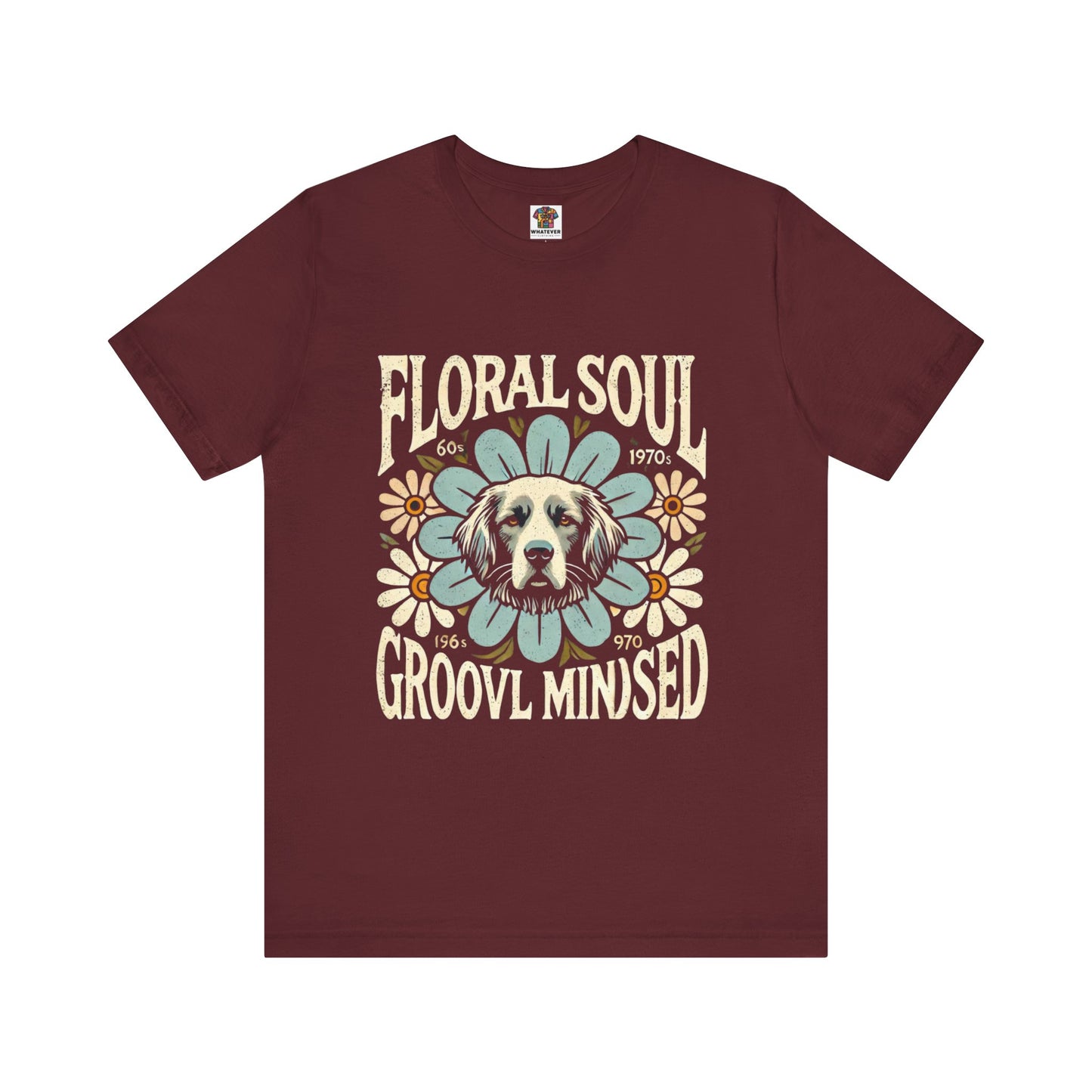 Stylized Vintage Dog: GROOVY Retrozip