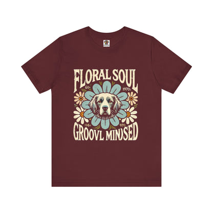 Stylized Vintage Dog: GROOVY Retrozip