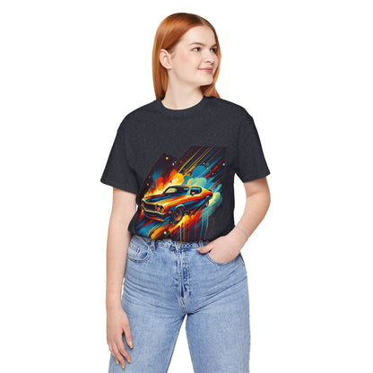 1970s Car: Abstract Splash