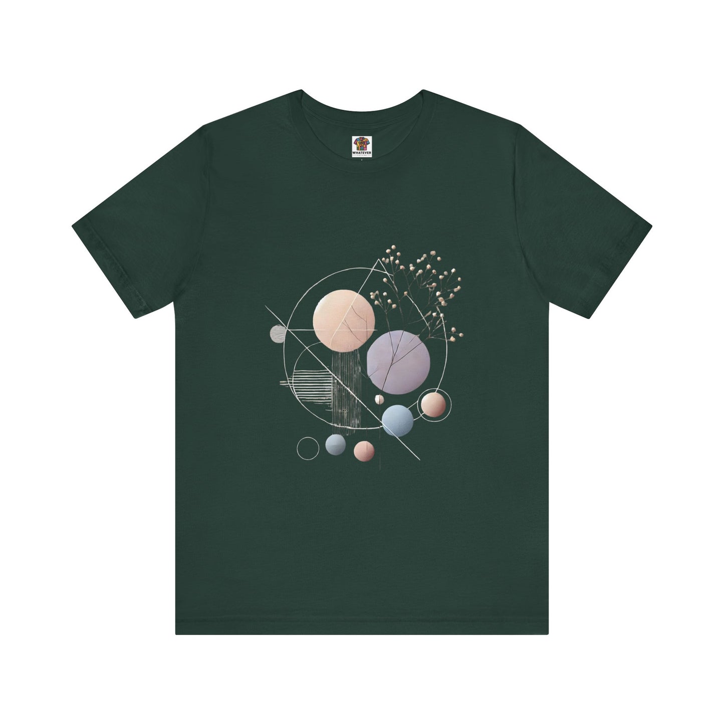 Abstract Geometric Shapes: Minimalistic Nature Design