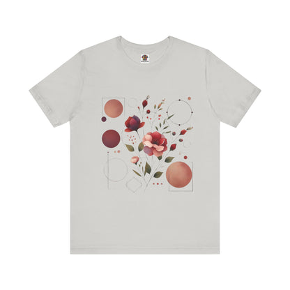 Geometric Floral Shapes: Watercolor Floral