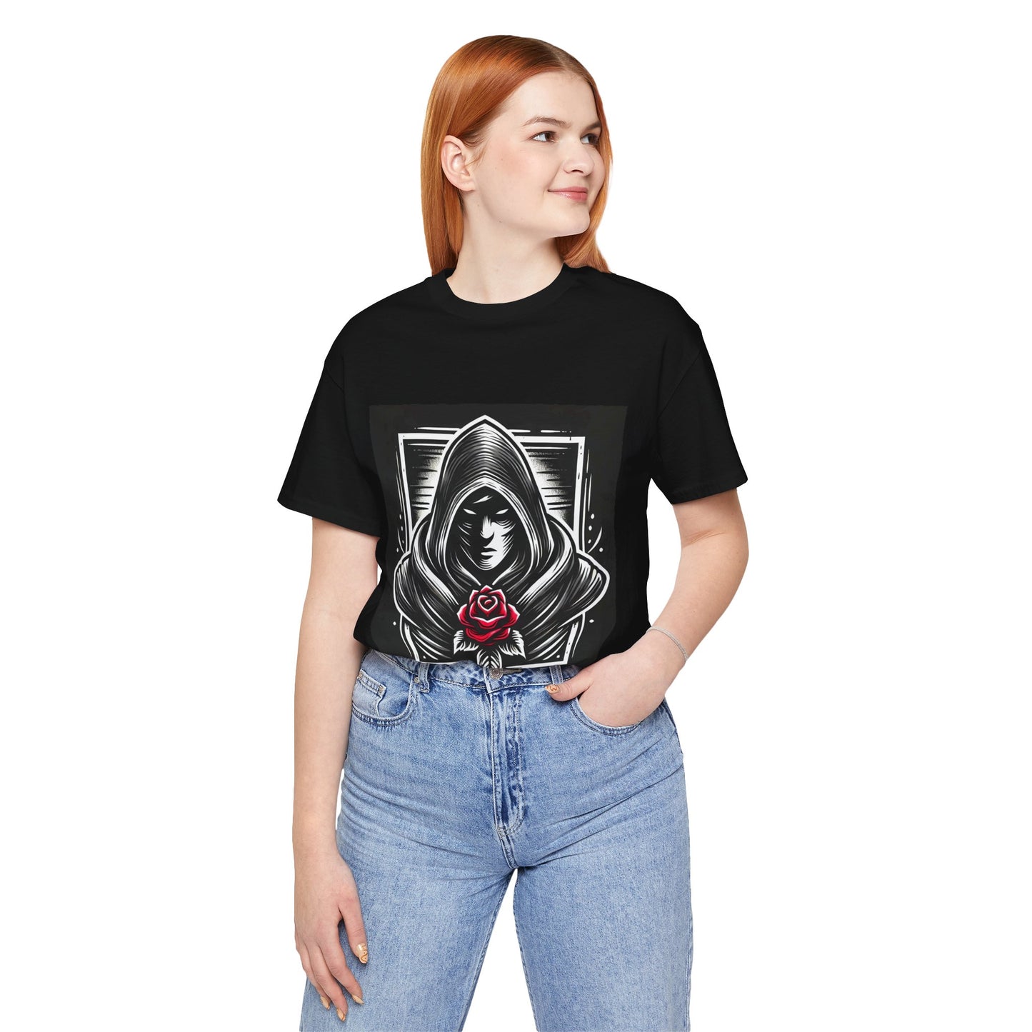 Hooded Figure: Gothic Streetwear