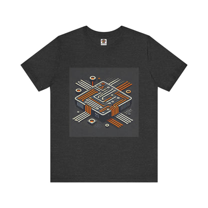Digital Circuitry: Minimalist Geometric