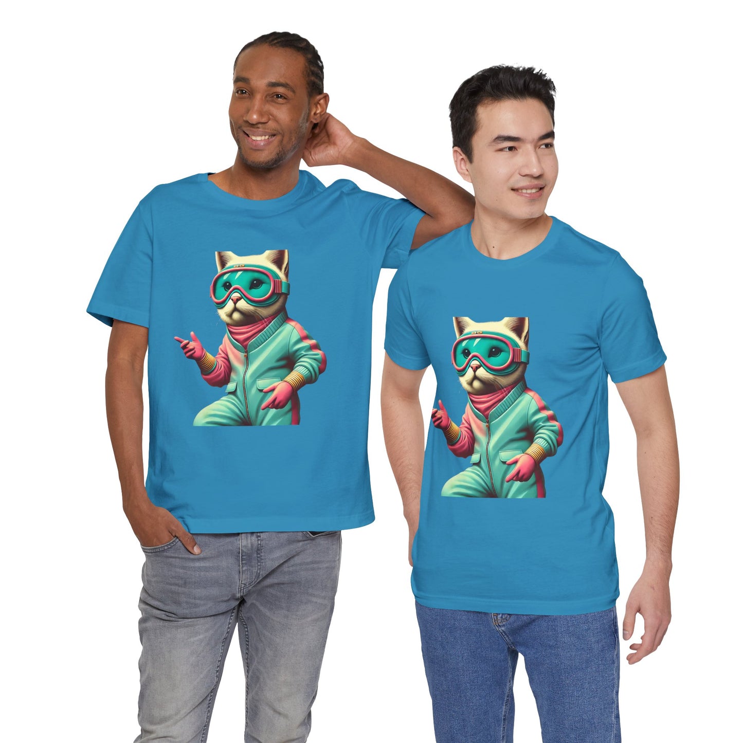 Stylized Cat: Retro-Futuristic