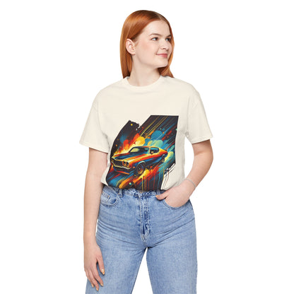 1970s Car: Abstract Splash