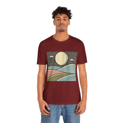 Minimalist Landscape: GROOVY Retrozip