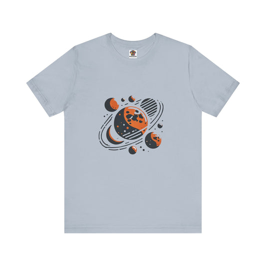 Orbiting Moons: Minimalist Geometric