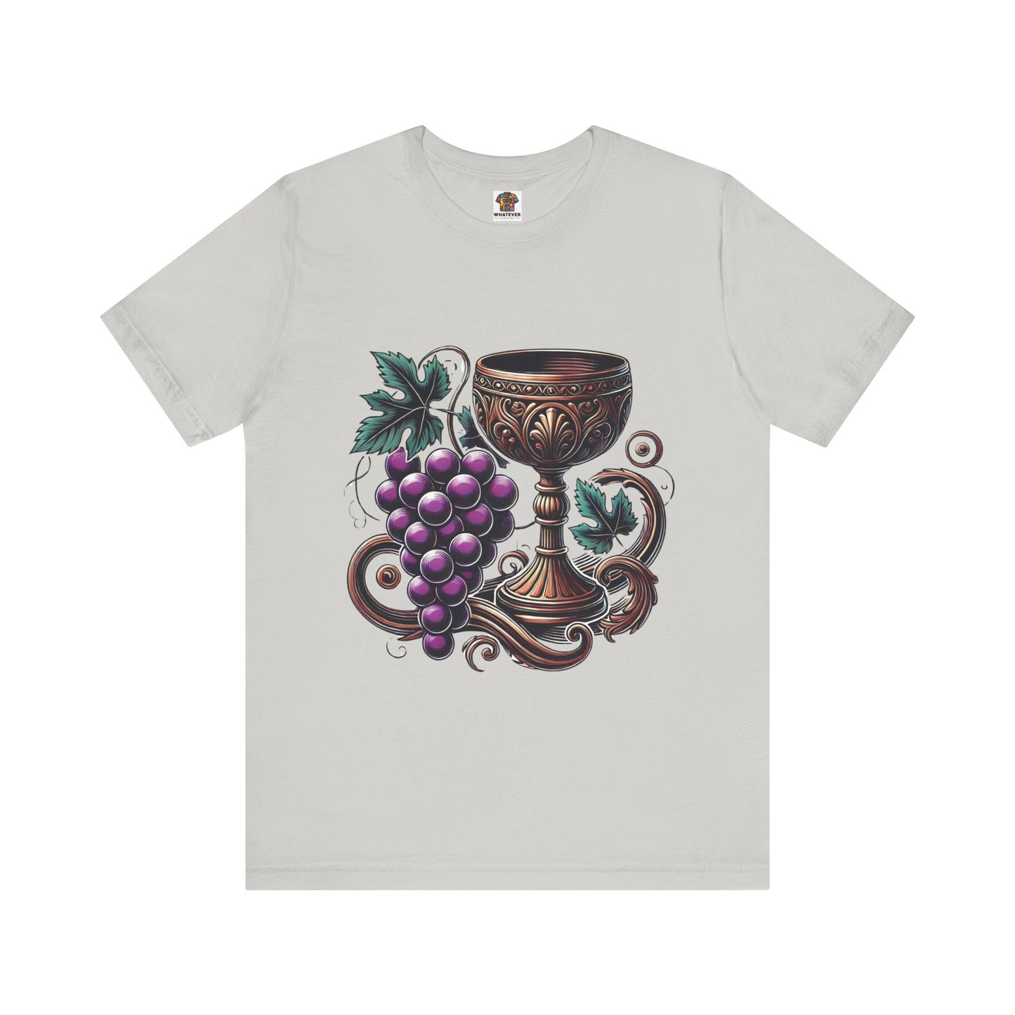 Grapes and Goblet: Classical Elegance