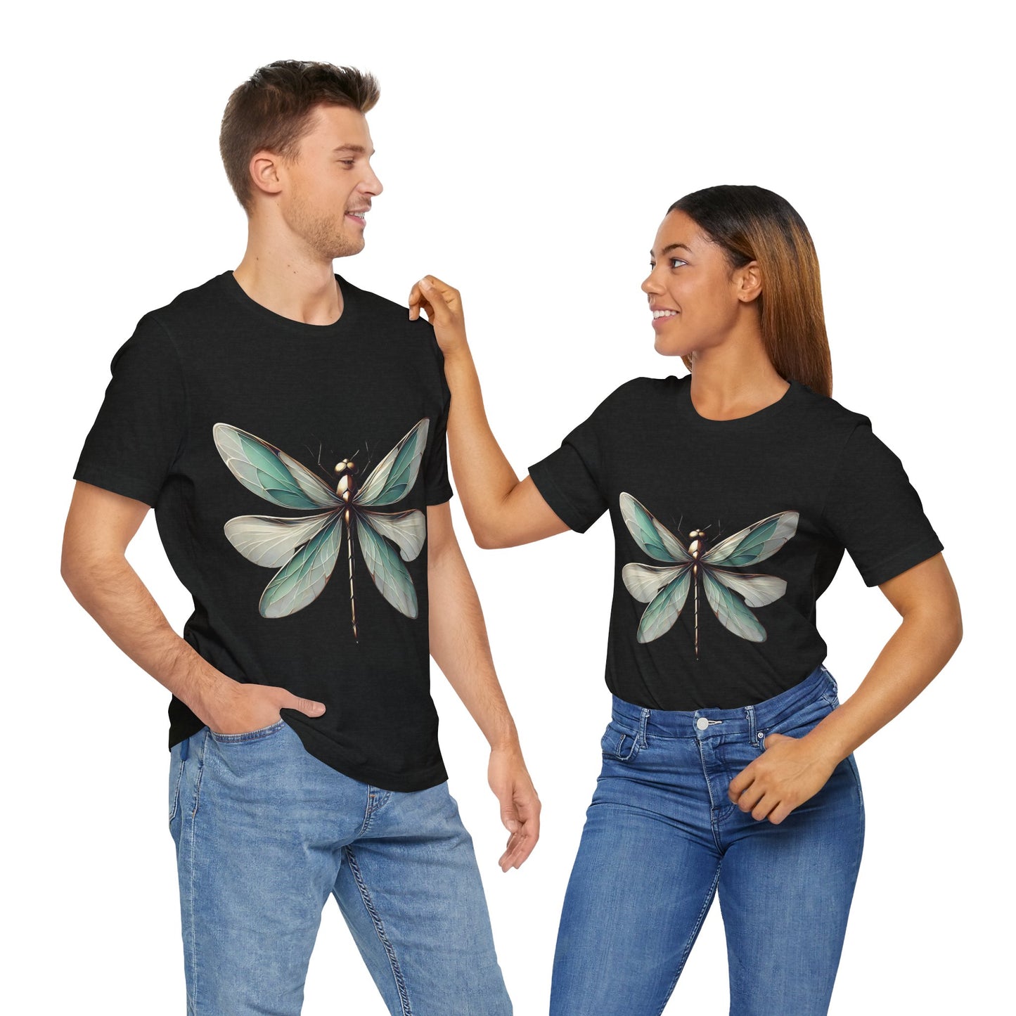 Stylized Dragonfly: Classical Elegance