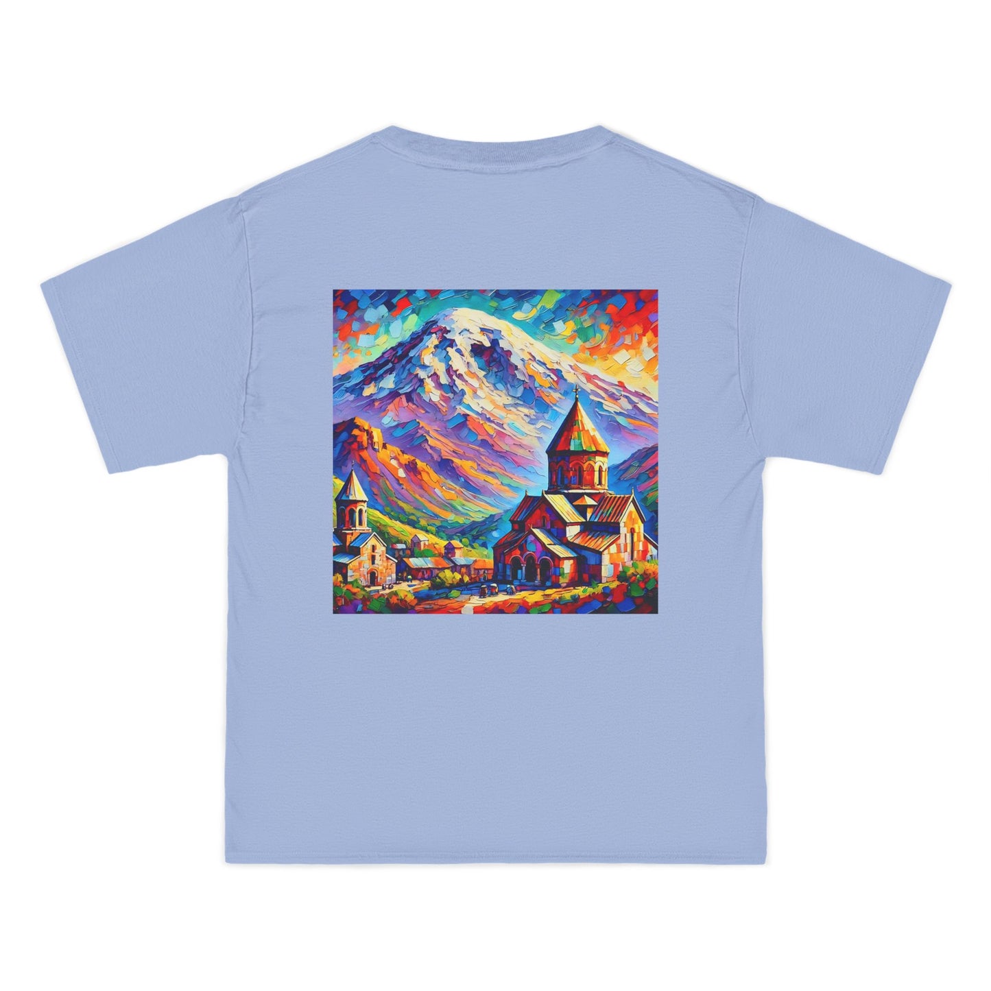 Ararat
  Mountain & Church: Post-Impressionist Fauvism